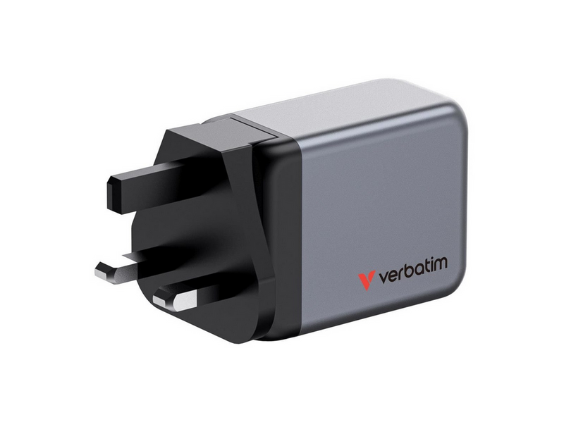 Verbatim power adapter - GaN - 65 Watt