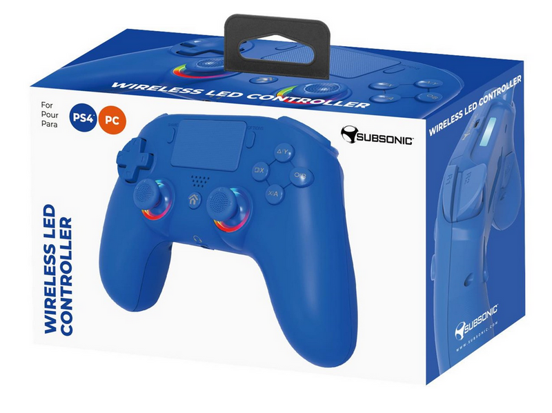Subsonic SA5639-3 - Blue - Wireless Controller - Sony PlayStation 4