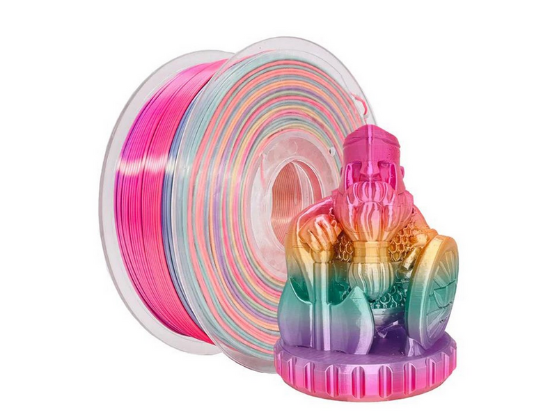 CCTree Rainbow-Silk PLA 1.75 mm 1 kg Pink