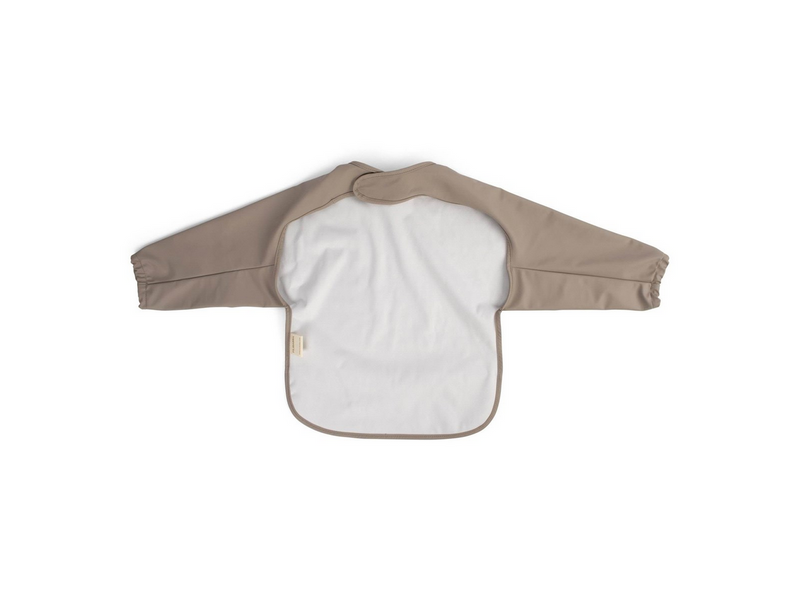 Filibabba Lätzchen mit Ärmeln - Warm Grey