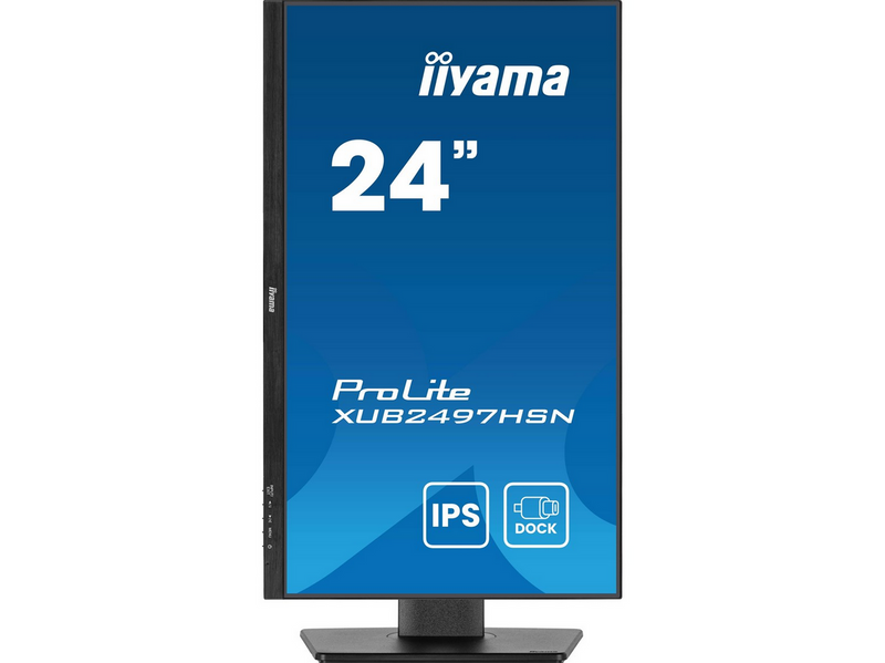 24" iiyama ProLite XUB2497HSN-B2 - 1920x1080 (FHD) - 100Hz - IPS - 65W USB-C