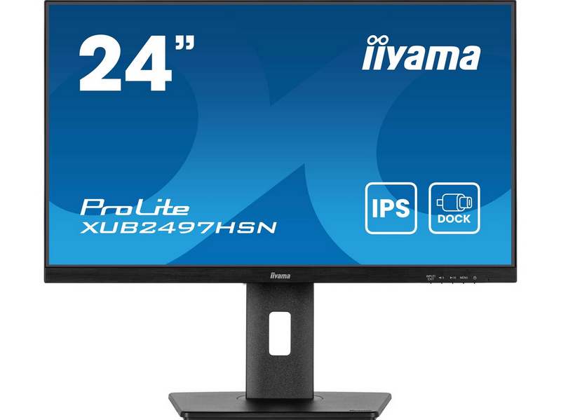 24" iiyama ProLite XUB2497HSN-B2 - 1920x1080 (FHD) - 100Hz - IPS - 65W USB-C
