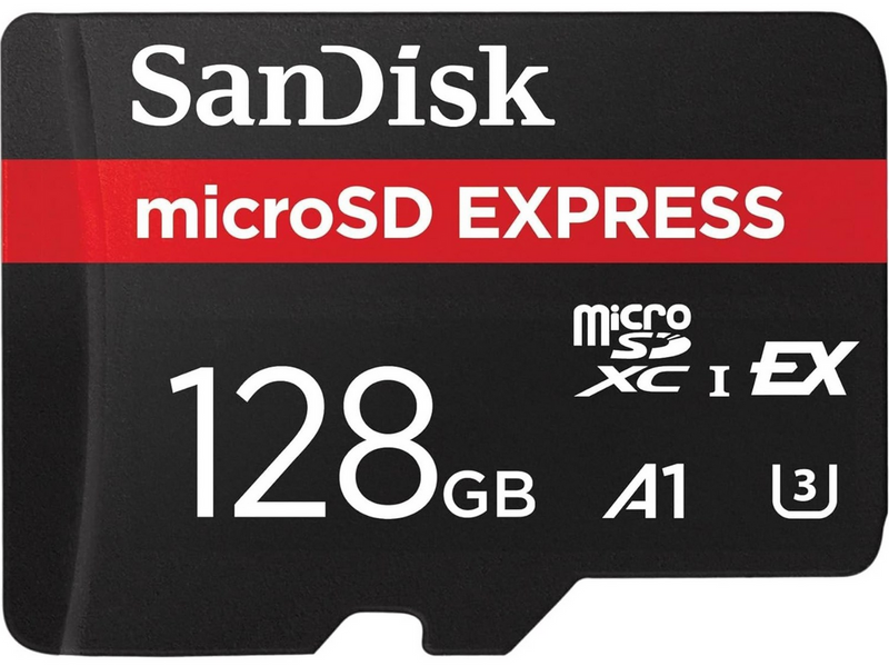 SANDISK microSD Express - 880MB/s - 128GB