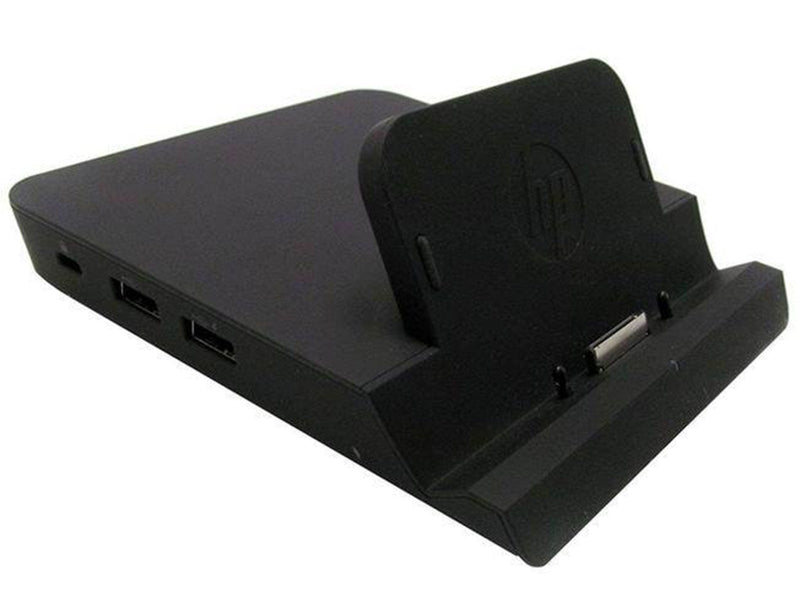 HP docking station + notebook holder