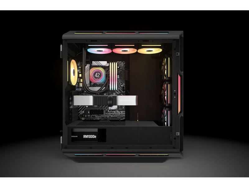 Corsair RMe Series RM1000e (2025) Netzteile - 1000 Watt - 120 mm - ATX 3.1 - 80 Plus Gold zertifiziert