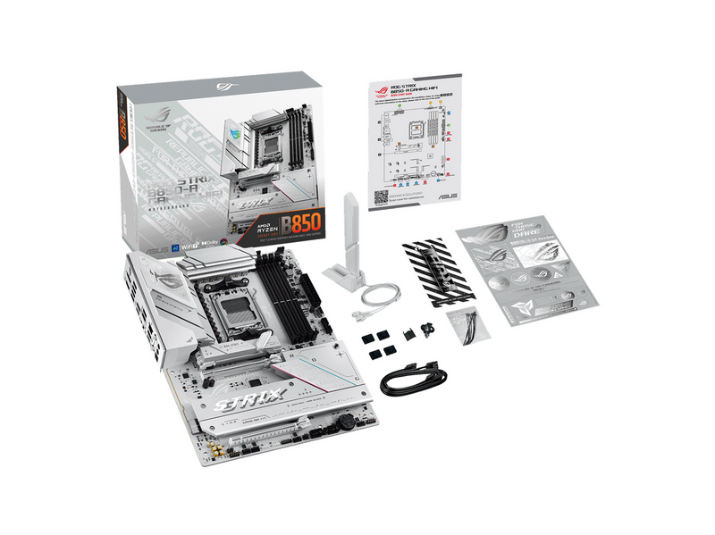 ASUS ROG STRIX B850-A GAMING WIFI Mainboard - AMD B850 - AMD AM5 - DDR5 RAM - ATX