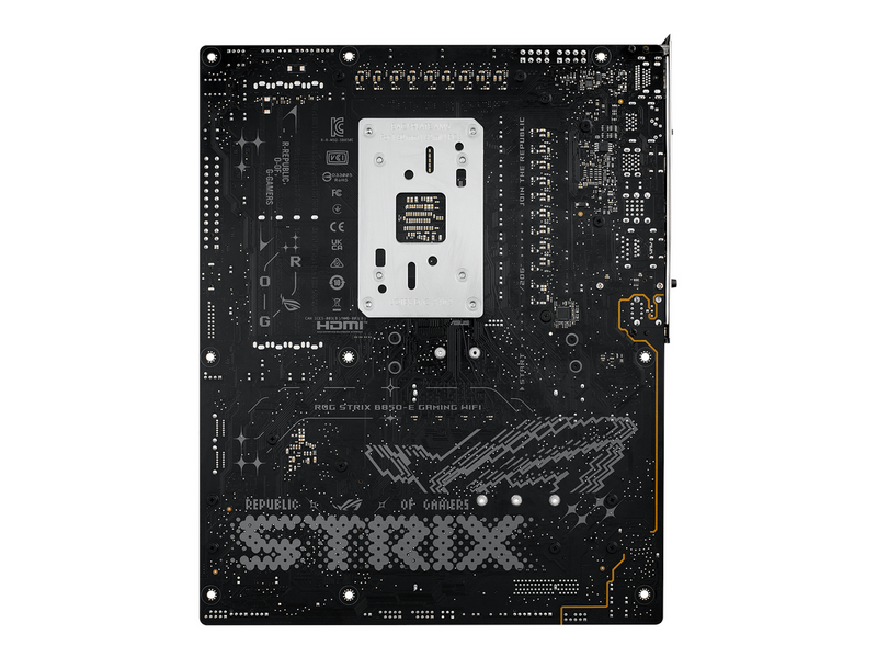 ASUS ROG STRIX B850-E GAMING WIFI Mainboard - AMD B850 - AMD AM5 - DDR5 RAM - ATX