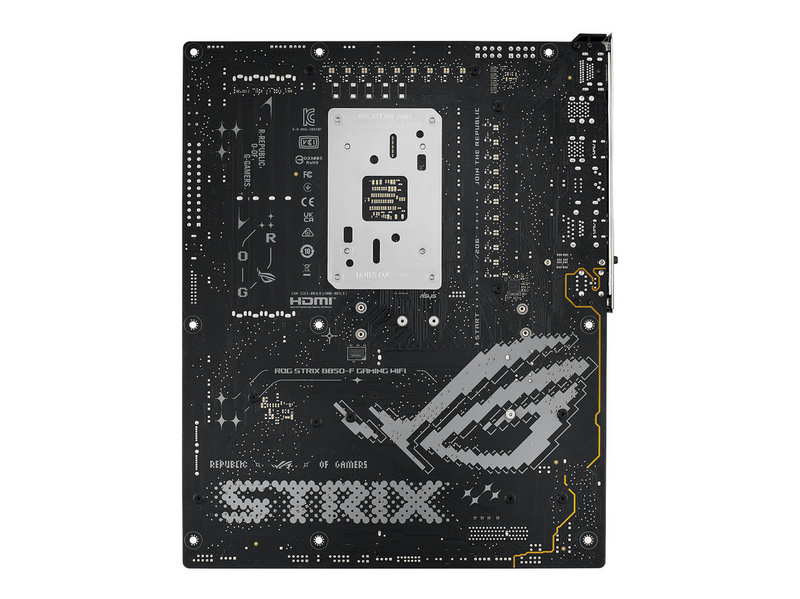 ASUS ROG STRIX B850-F GAMING WIFI Mainboard - AMD B850 - AMD AM5 - DDR5 RAM - ATX