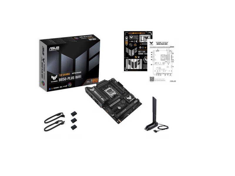 ASUS TUF GAMING B850-PLUS WIFI Mainboard - AMD B850 - AMD AM5 - DDR5 RAM - ATX
