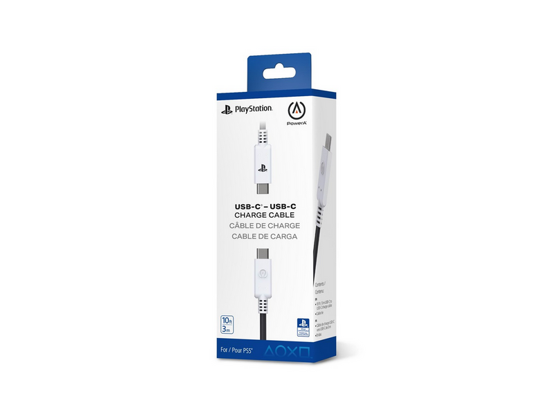 PowerA USB-C® auf USB-C-3-m-Kabel für PlayStation®5