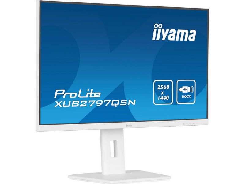 27" iiyama ProLite XUB2797QSN-W2 - 2560x1440 - 100Hz - IPS - 65W USB-C