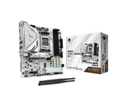 ASRock B850M Steel Legend WiFi Mainboard - AMD B850 - AMD AM5 - DDR5 RAM - Micro-ATX