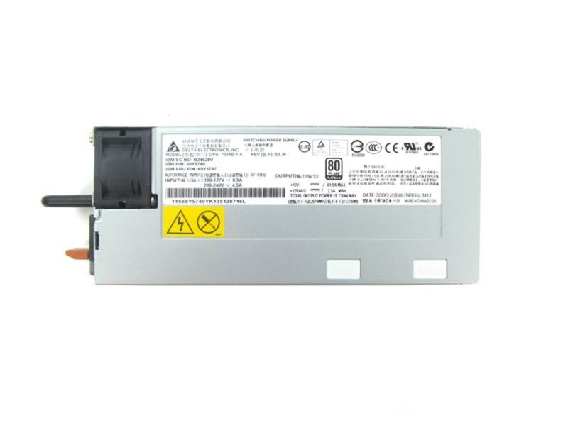IBM High Efficiency Netzteile - 750 Watt - ATX - 80 Plus Platinium