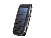 DENVER PSO-20010 MK2 – Solar Powerbank with 20.000mAh Battery and Triple USB Output - 20000 Ah