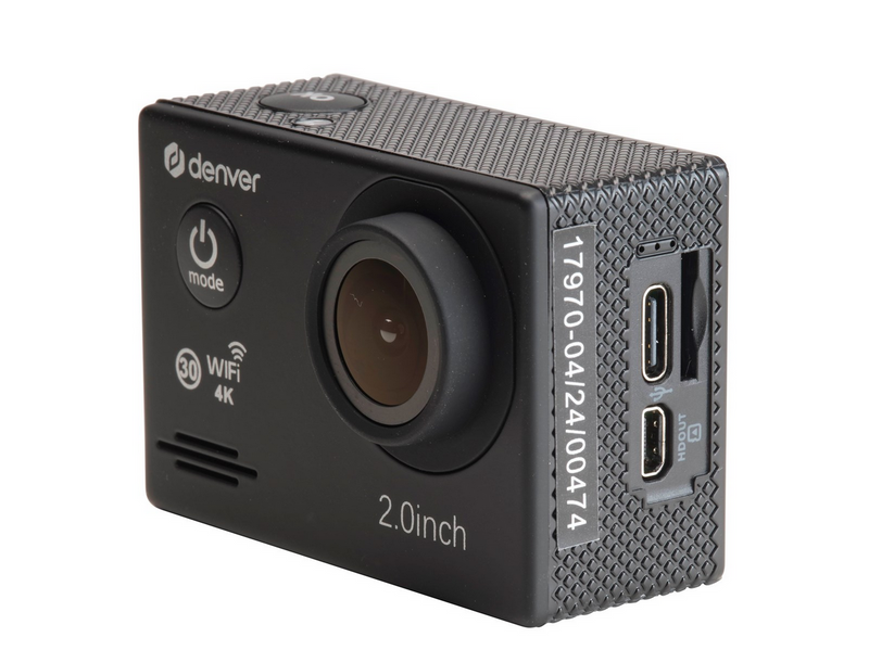 DENVER ACK-8064 – 4K Action Cam with Wi-Fi and LCD Screen