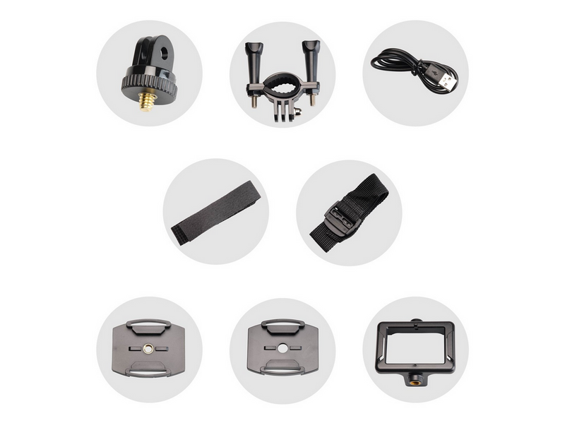 DENVER ACK-8064 – 4K Action Cam with Wi-Fi and LCD Screen