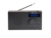 DENVER DAB-51B – Compact DAB+/FM Radio with Dual Alarm (Black)