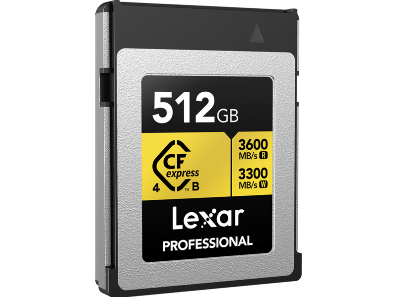 Lexar Professional CFexpress 4.0 Pro Gold - 3600MB/s - 512GB