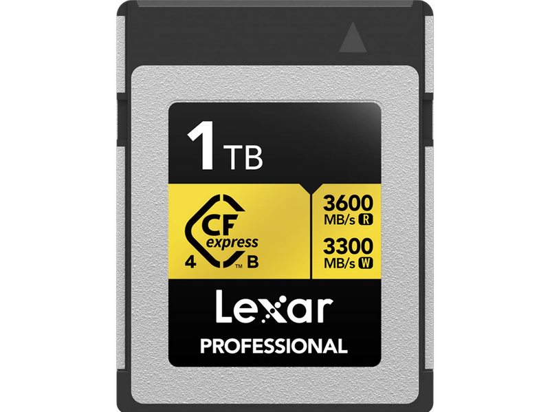 Lexar Professional CFexpress 4.0 Pro Gold - 3600MB/s - 1TB