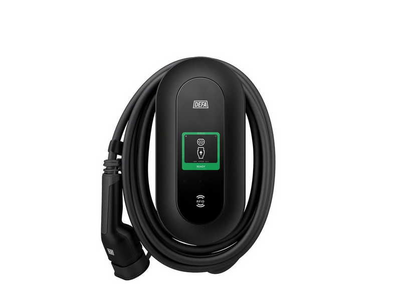 Defa Power Home charging box 22kW incl. 6 meter cable 4/5G and WiFi Black