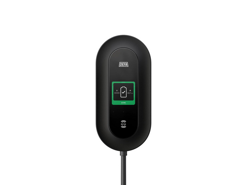 Defa Power Home charging box 22kW incl. 6 meter cable 4/5G and WiFi Black