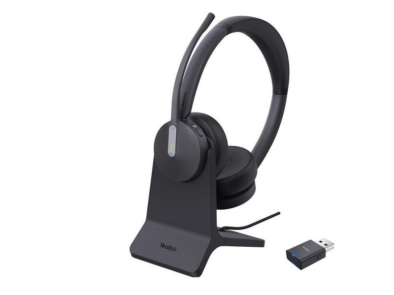 Yealink WH64 Hybrid Dual with Charging Stand - Teams
