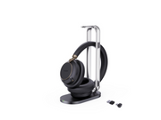 Yealink BH76 Plus with Charging Stand - Teams Black - USB-C/A