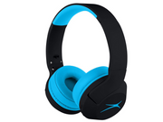 Altec Lansing Kid Safe Wireless Over the Head ANC Headphone - Black Out Blue