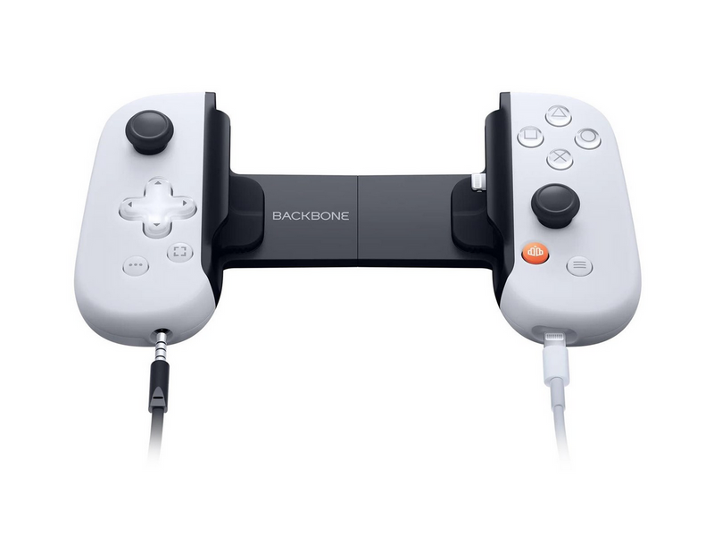 Backbone One Lightning PlayStation Edition White - Wired Controller - Sony PlayStation 5