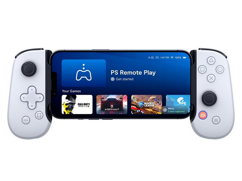 Backbone One Lightning PlayStation Edition White - Wired Controller - Sony PlayStation 5