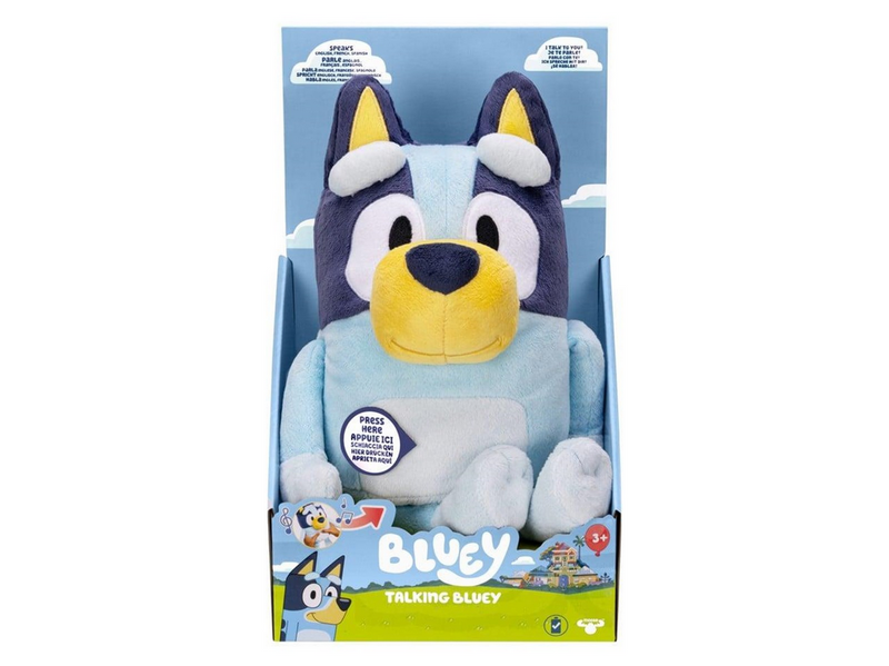 Bluey Talking Plush 31 cm DK/SE/GB