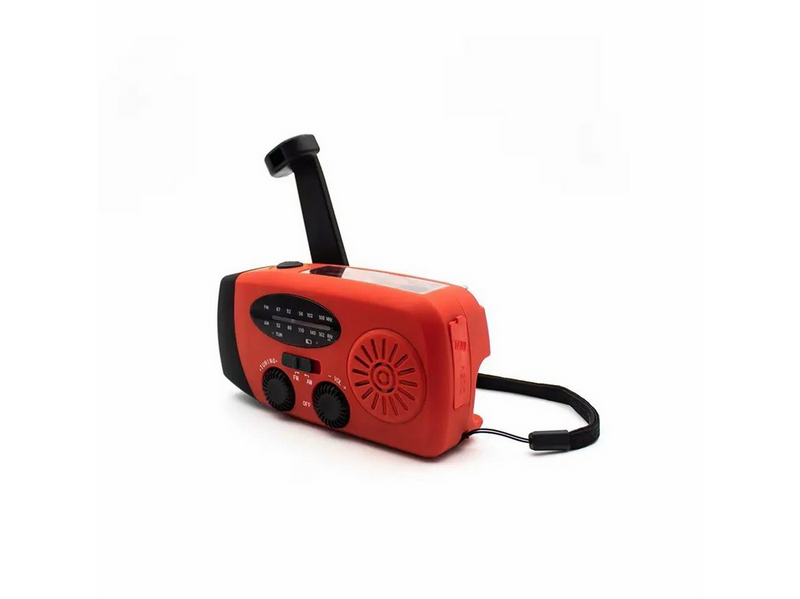 DENVER SCR-2005 - Emergency Radio - Solar - Dynamo - 2000 mAh Powerbank - FM