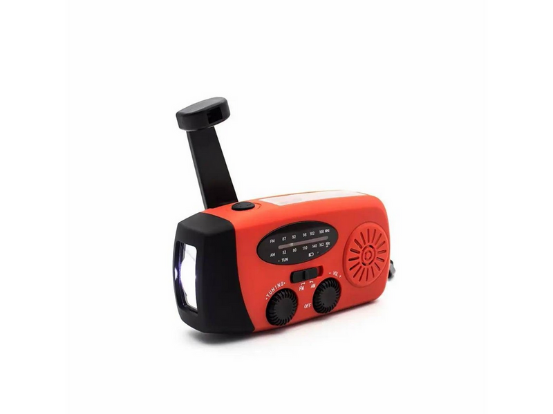 DENVER SCR-2005 - Emergency Radio - Solar - Dynamo - 2000 mAh Powerbank - FM