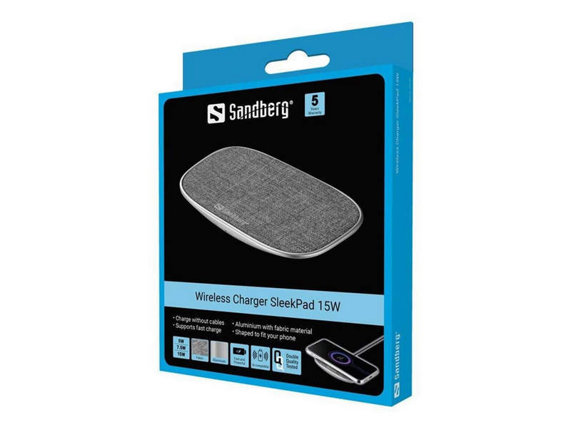 Sandberg Wireless Charger Deck 15W