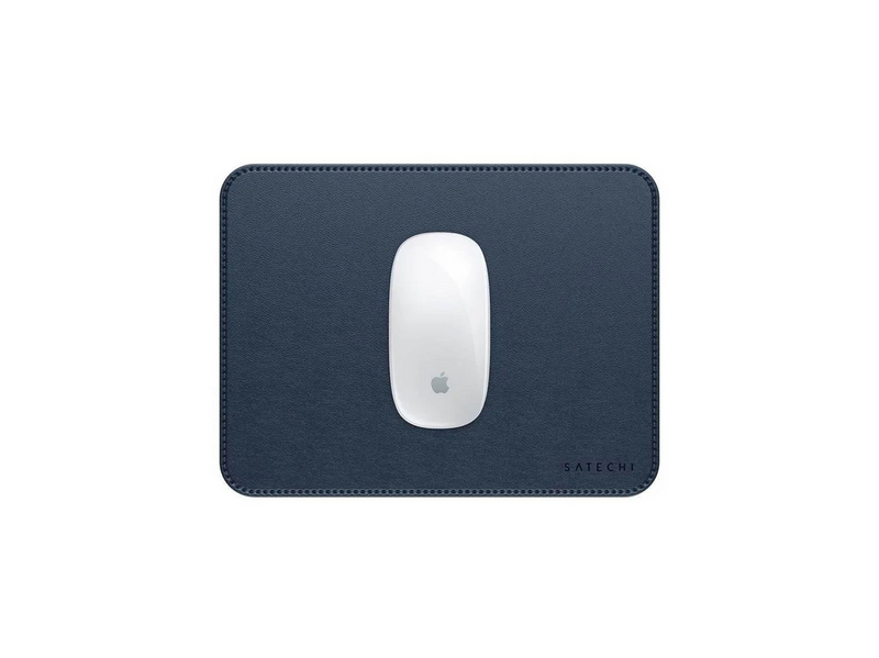 Satechi Vegan-Leather Premium Mousepad - Blue