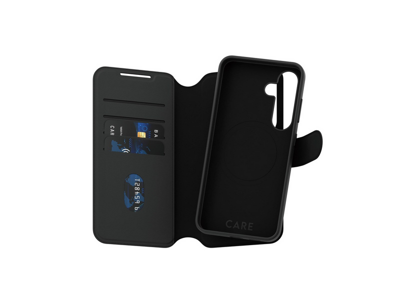 CARE by PanzerGlass Feature Case Tango Two-in-One Wallet w. QI Compatible Samsung Galaxy S25