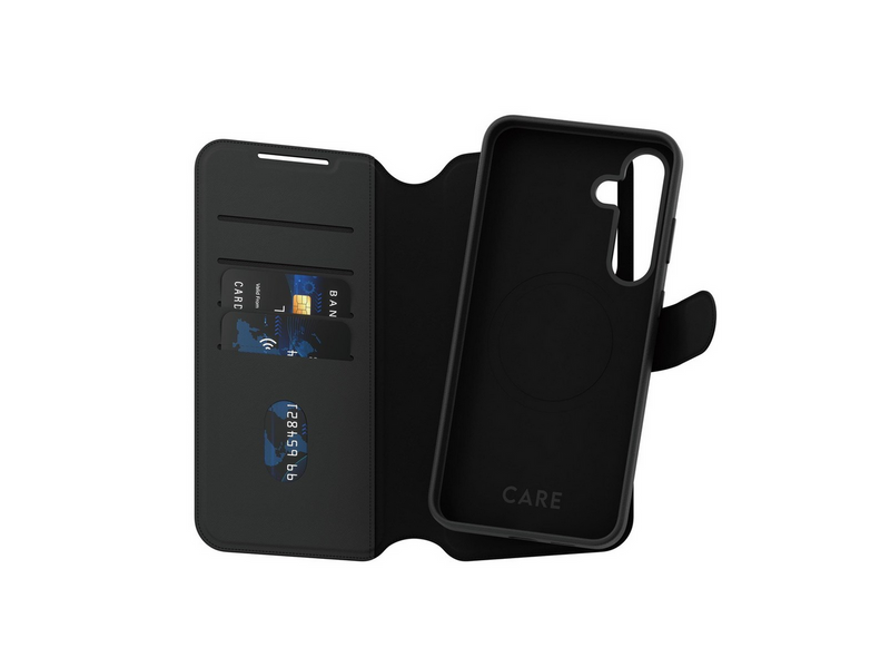 CARE by PanzerGlass Feature Case Tango Two-in-One Wallet w. QI Compatible Samsung Galaxy S25+