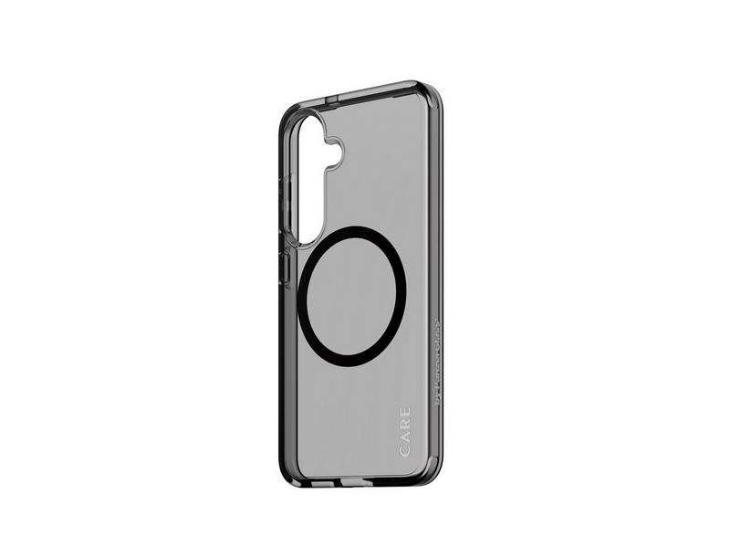 CARE by PanzerGlass Flagship Case Urban Combat Smokey w. Black QI Compatible Samsung Galaxy S25
