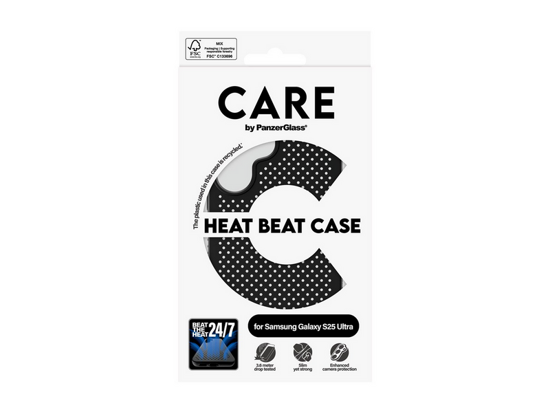 CARE by PanzerGlass Feature Case Heat Beat Samsung Galaxy S25 Ultra