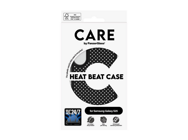 CARE by PanzerGlass Feature Case Heat Beat Samsung Galaxy S25