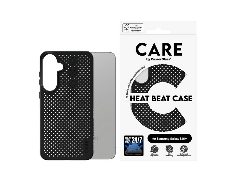 CARE by PanzerGlass Feature Case Heat Beat Samsung Galaxy S25+