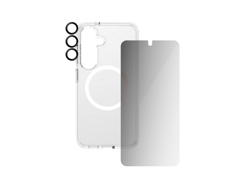 CARE by PanzerGlass Flagship 3-in-1 Privacy Bundle Samsung Galaxy S25