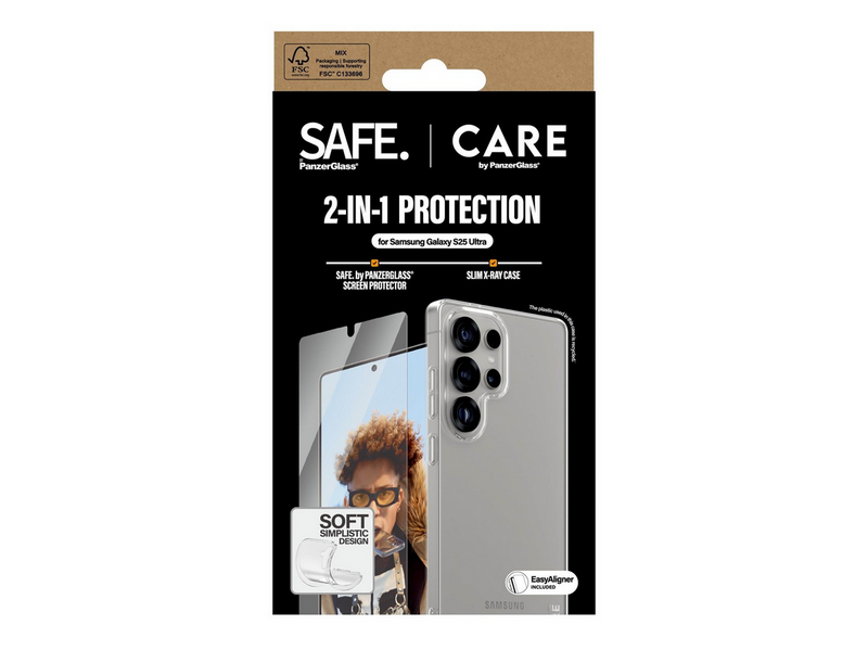 CARE by PanzerGlass Fashion 2-in-1 Bundle Samsung Galaxy S25 Ultra