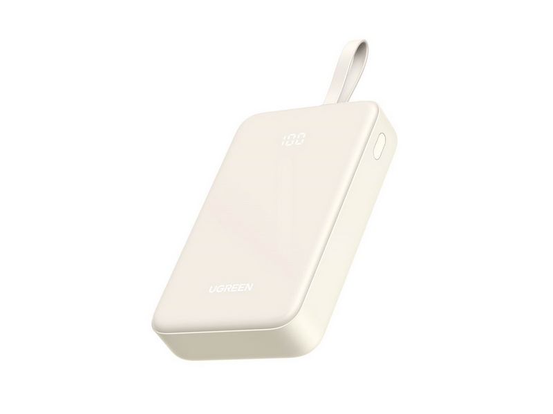 UGREEN 20000mah Power Bank With Built-In Cable - 20000 Ah