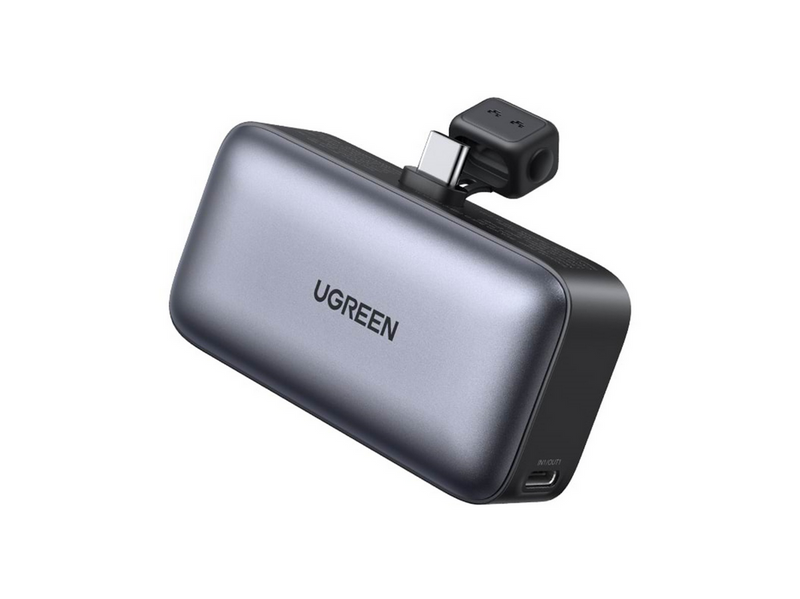 UGREEN 5000mah Power Bank With Built-In Usb-C Connector - 5000 Ah