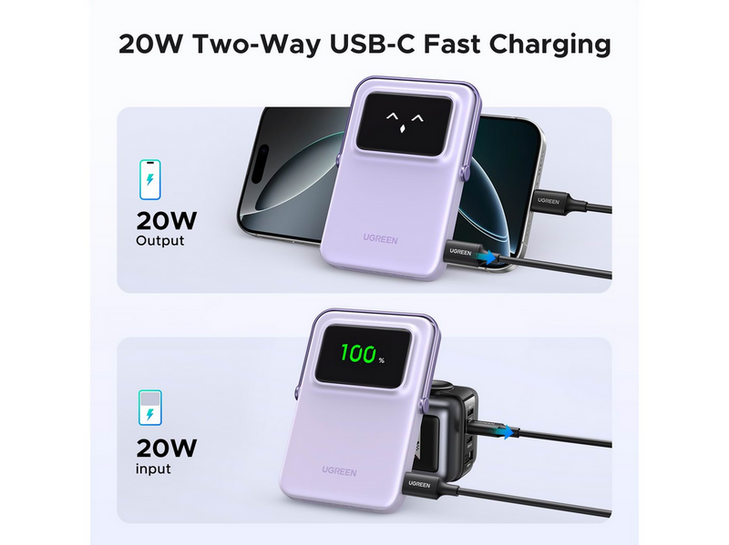UGREEN Uno Magnetic Wireless 7.5W - 5000 mAh