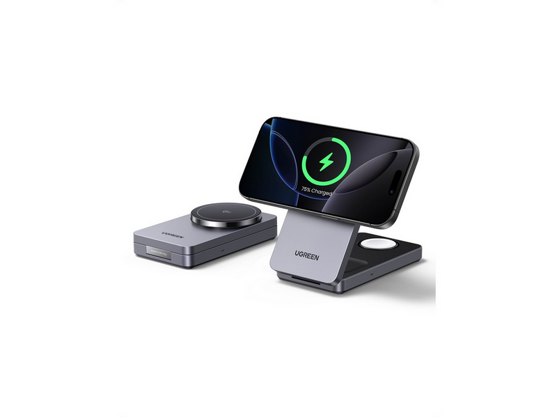 UGREEN 3-In-1 Magnetic Wireless Charger Eu