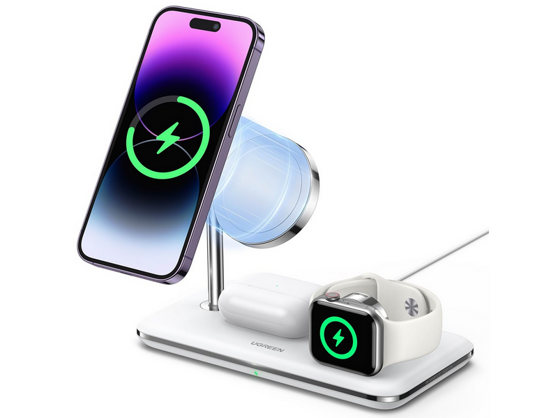 UGREEN 3-In-1 Wireless Charger