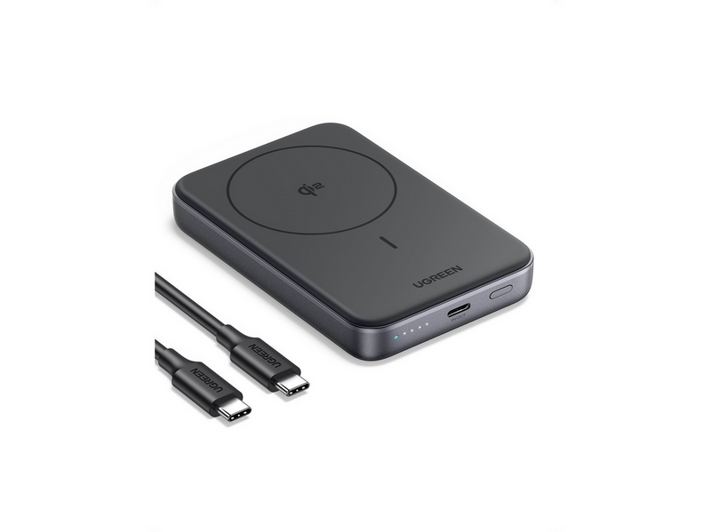UGREEN Magsafe Portable Charger Qi2 Certified Magnetic 15w Wireless Power Bank 10000mah 30w Fast Charging - 10000 mAh