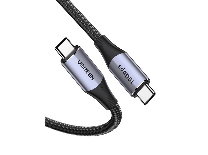 UGREEN USB-C <-> USB-C - 1m - Sort